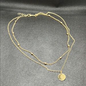 Elegant Gold Layered Necklace
